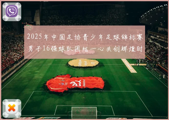 2025年中国足协青少年足球锦标赛男子16强球队团结一心共创辉煌时刻